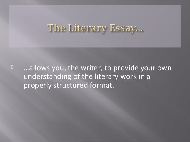 litterary essay litterary essay