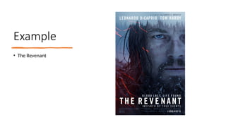 Revenant Examples Delving into Literature: Literary Genres.pptx
