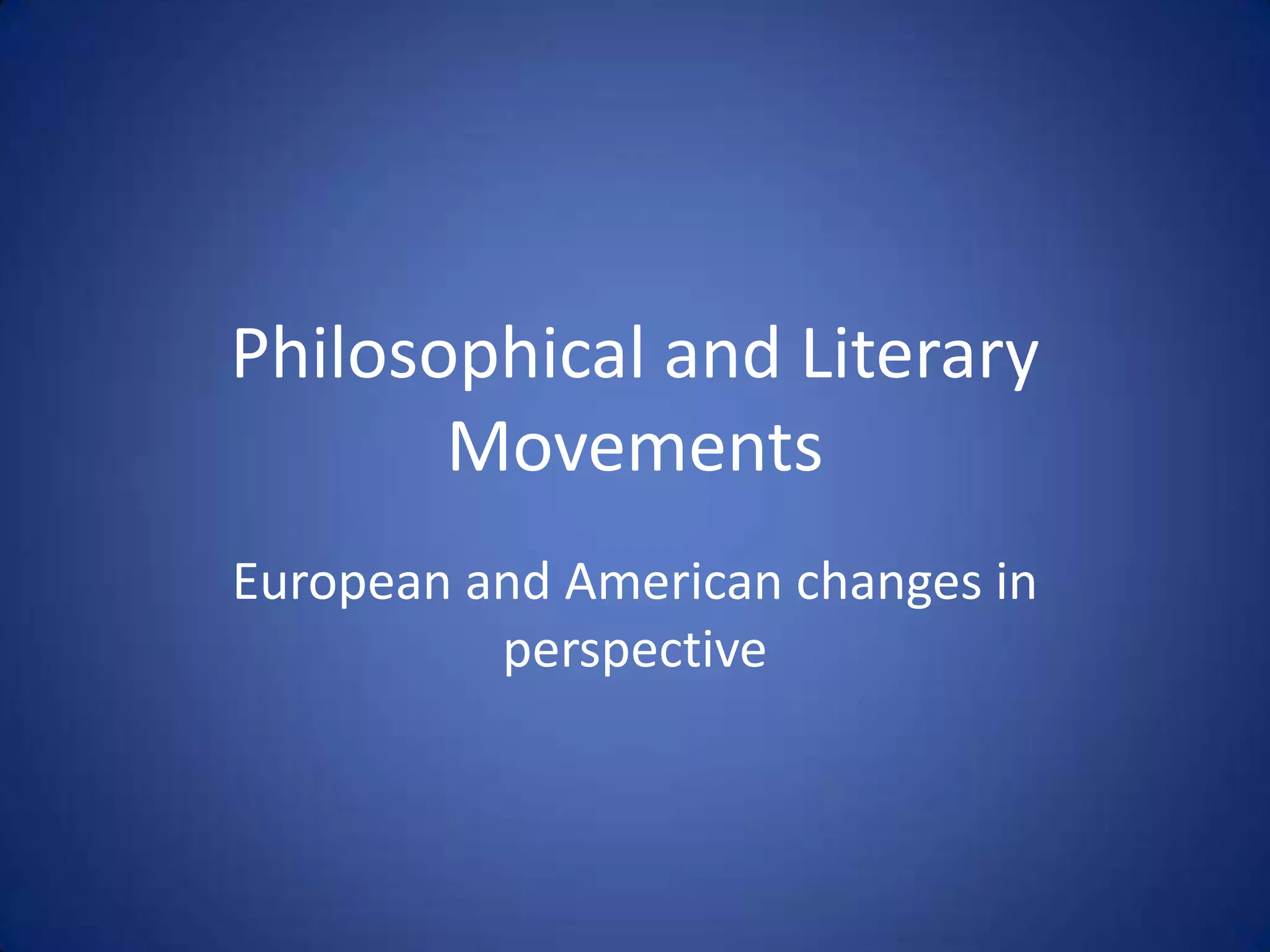 The Quickest Way To Understand Literary Genres & Movements - o4rpmr3