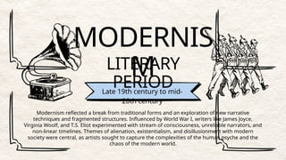 LITERARY PERIODS-Historical Timeline [Autosaved] [Autosaved].pptx