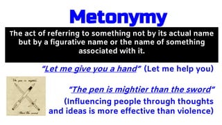 Metonymical Literary Techniques | PPTX