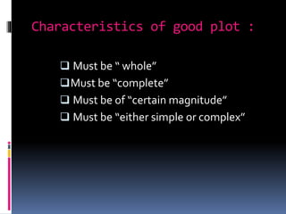Literary term plot | PPTX
