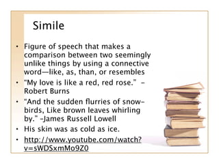 Literary terms | KEY