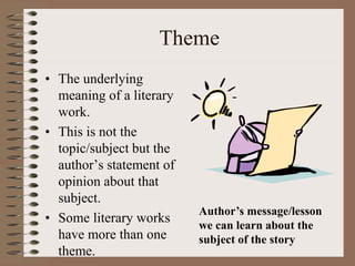 Literary terms | PPT