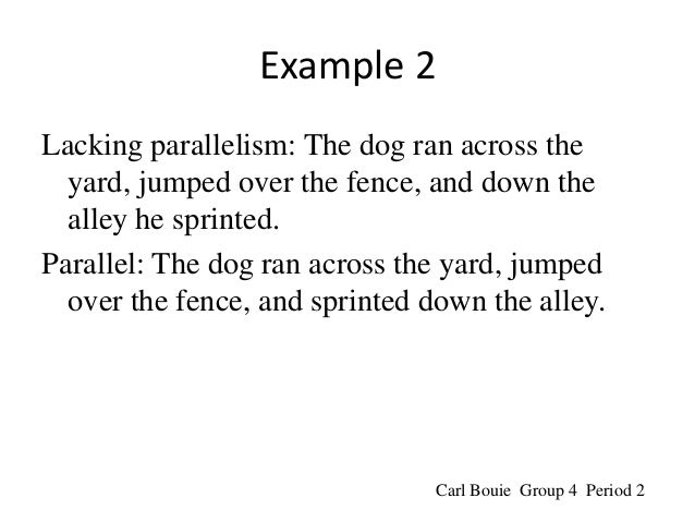 Parallelism - Examples and Definition of Parallelism parallelism literature