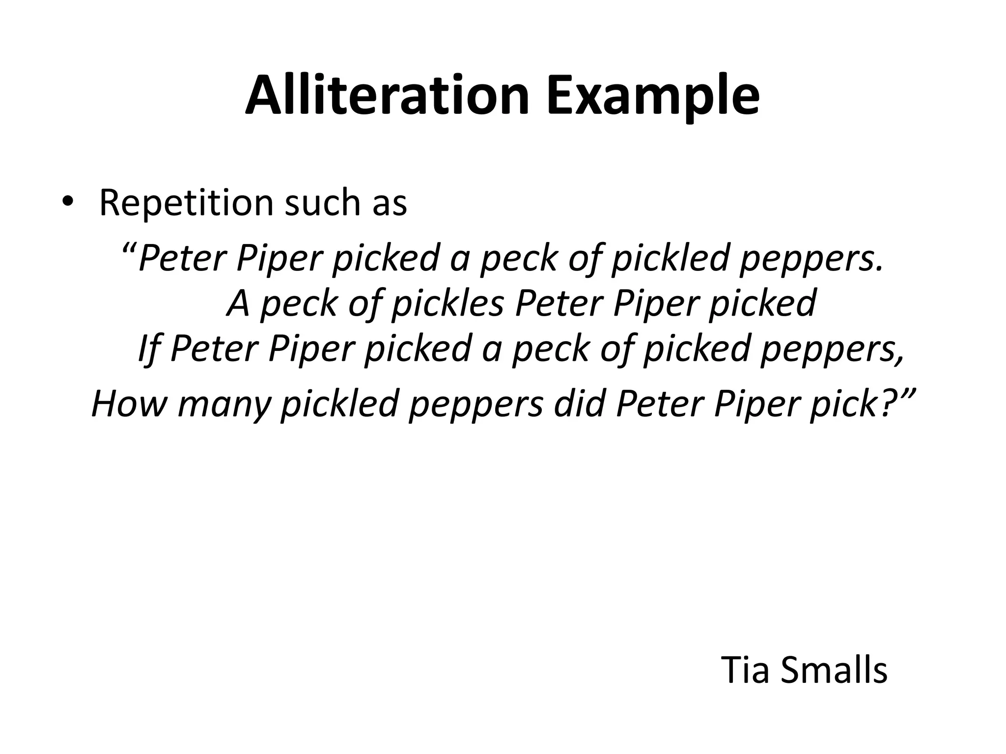 Literary Terms Defined Sample PPT Literary terms defined sample ppt