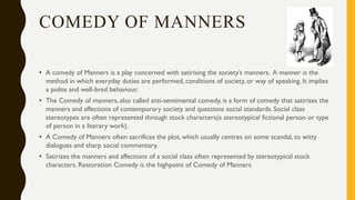 Literary Terms in English Drama | PDF