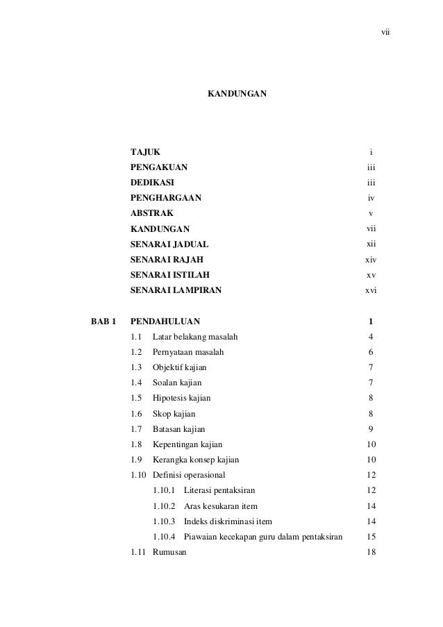 Literasi pentaksiran dalam kalangan pensyarah uthm