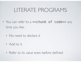 Literate Programming | PDF