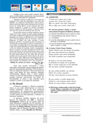 Apostila do ENEM 2013 - Literatura