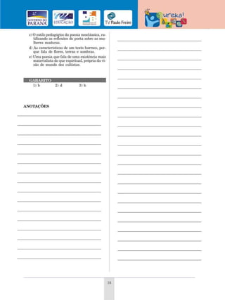 Apostila do ENEM 2013 - Literatura