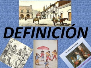 DEFINICIÓN 
 