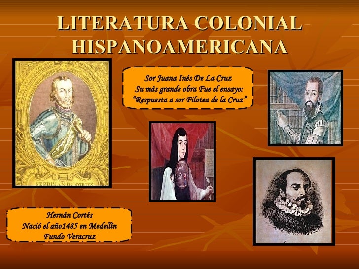 Resultado de imagen para LA LITERATURA HISPANOAMERICANA