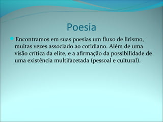 Modernismo Brasileiro (1ª fase)
