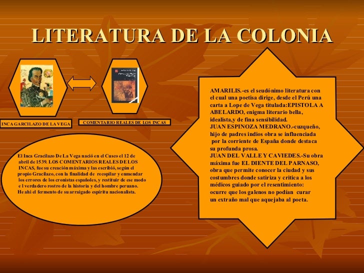 Literatura Peruana 5to J