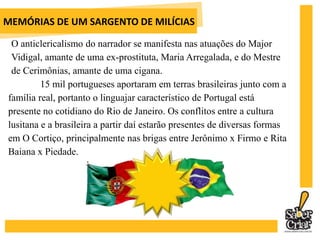 A CIDADE E AS SERRAS