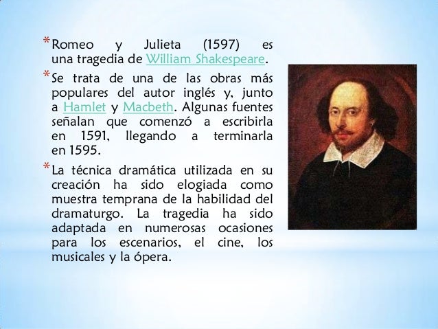 Romeo y Julieta