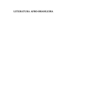 Literatura afrobrasileira