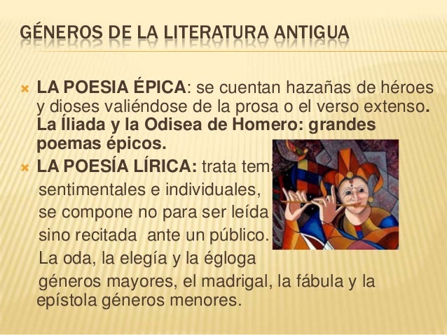 Literatura antigua y clásica