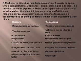 Literatura Brasileira  Historico
