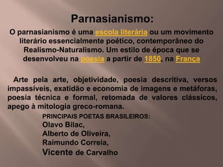 Literatura Brasileira  Historico
