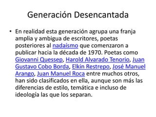 Literatura colombiana e indígena | PPTX