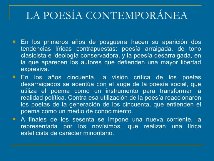 Literatura ContemporáNea Literatura ContemporáNea