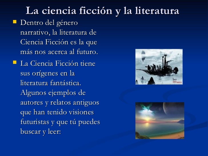 Literatura de ciencia ficción