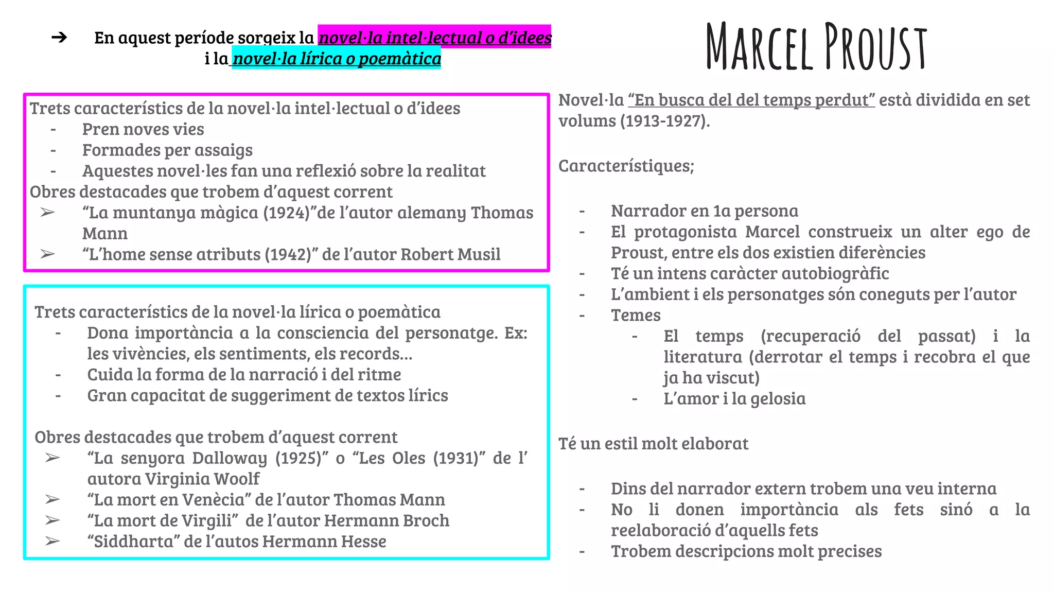 Literatura del s.xx; presentació literatura universal | PDF