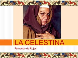 Calisto, encantado con las artes de la vieja
Celestina, le regala una cadena de oro. Los
criados de Calisto, Sempronio y Pármeno, que se
habían puesto de acuerdo con Celestina para
sacar partido a la pasión amorosa de su amo,
quieren que Celestina reparta con ellos el botín,
pero la vieja se niega y Pármeno lo apuñala.
Apresados por la justicia, los criados son
degollados.
                           31/01/13
 