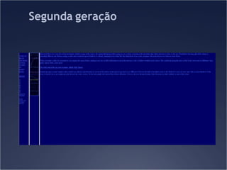 Segunda geração

 