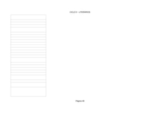 CICLO II - LITERÁRIOS
Página 49
 