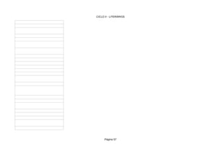 CICLO II - LITERÁRIOS
Página 57
 