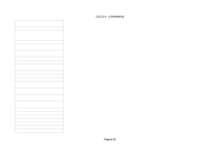 CICLO II - LITERÁRIOS
Página 62
 