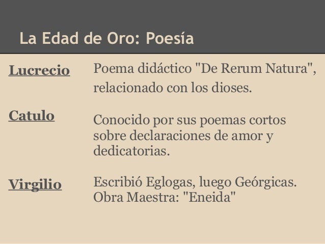 Literatura Latina o Romana