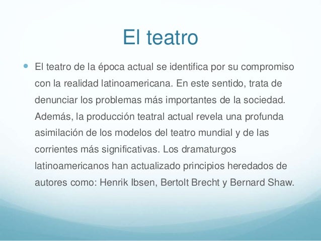 Literatura latinoamericana contemporánea