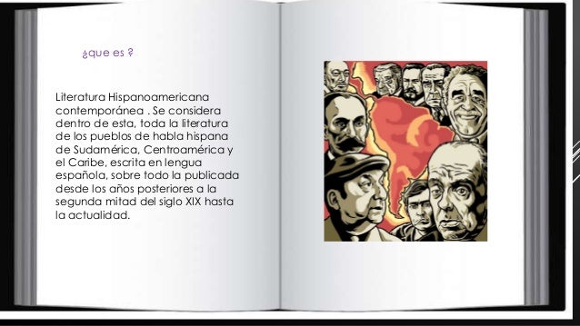 Literatura latinoamericana contemporánea