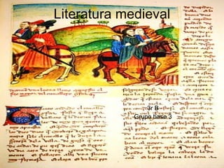 Literatura medieval 3r B Grupo base 3 