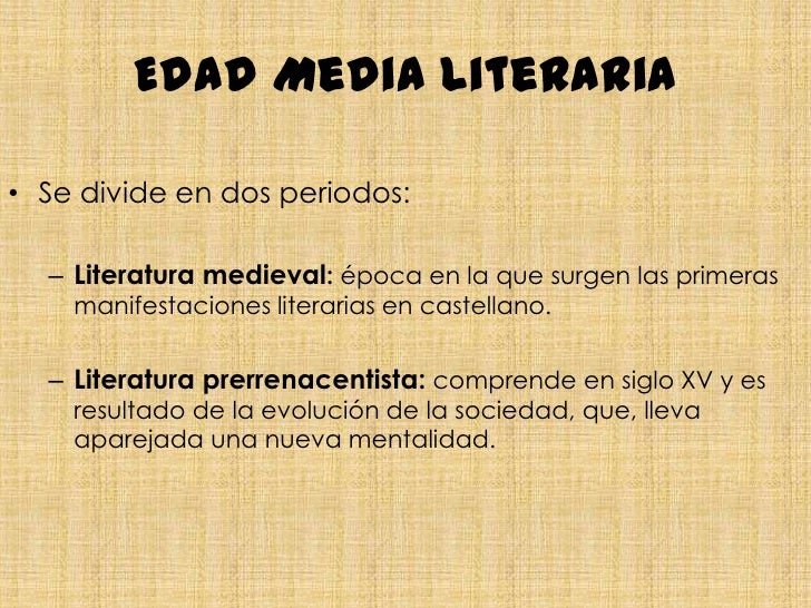 Literatura medieval