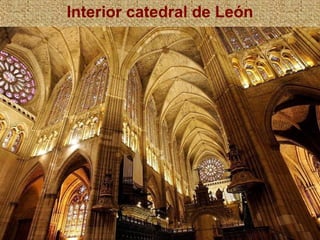 Interior catedral de León
 