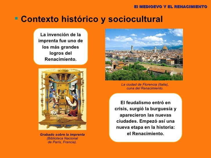 Literatura medieval y del renacimiento
