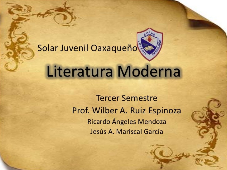 Literatura moderna