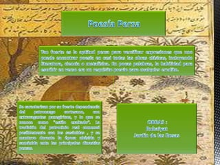 Literatura árabe  persa