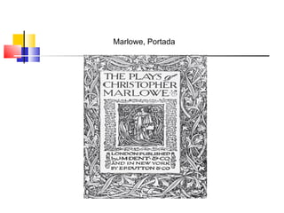 Marlowe, Portada
 