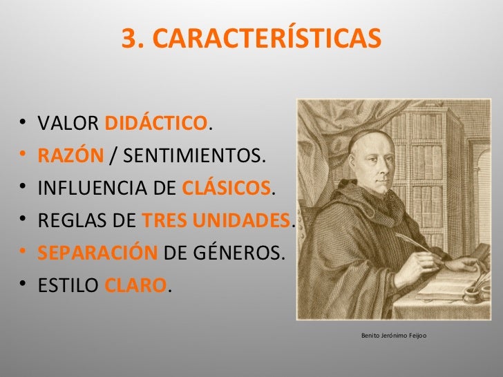 Resultado de imagen de caracteristicas de la literatura DEL S.XVIII