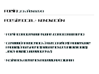 P eía2 . A o 6 -7
 o s . .3 ñ s 0 0

P E Í S CA + R N V CÓ
 O SA O IL E O A IN


• P eía o od n n ia o iay o oc n c ie t.
   o s c m e u c sc l c m o o im no

• G n rc n e ios l Á g l o zl ( a ba o r
   e eaió m d ig : n eG ná zP l r sbe
                 o          e    a
 p l r)Á g l a neFa m no d u lr f uo
  a ba n eV l t ( rg e ts e nibo u r)
    a         e                    t ,
 J s H r ( u d rod N )
  oé ier C a en e Y.
         o

• N v im se m no m d rid dc t ia a
   oís o: l e ts o en a oid n
           e
 