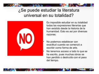 Literatura universal