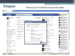 Primer paso: Creación de un grupo de trabajo
 
