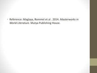 Literature | PPTX