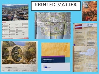 PRINTED MATTER
 
